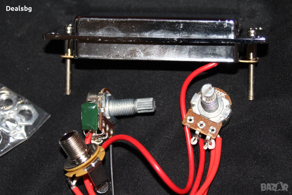 Пикъп, хъмбъкер, адаптер за китара-ел. или акустична, снимка 1