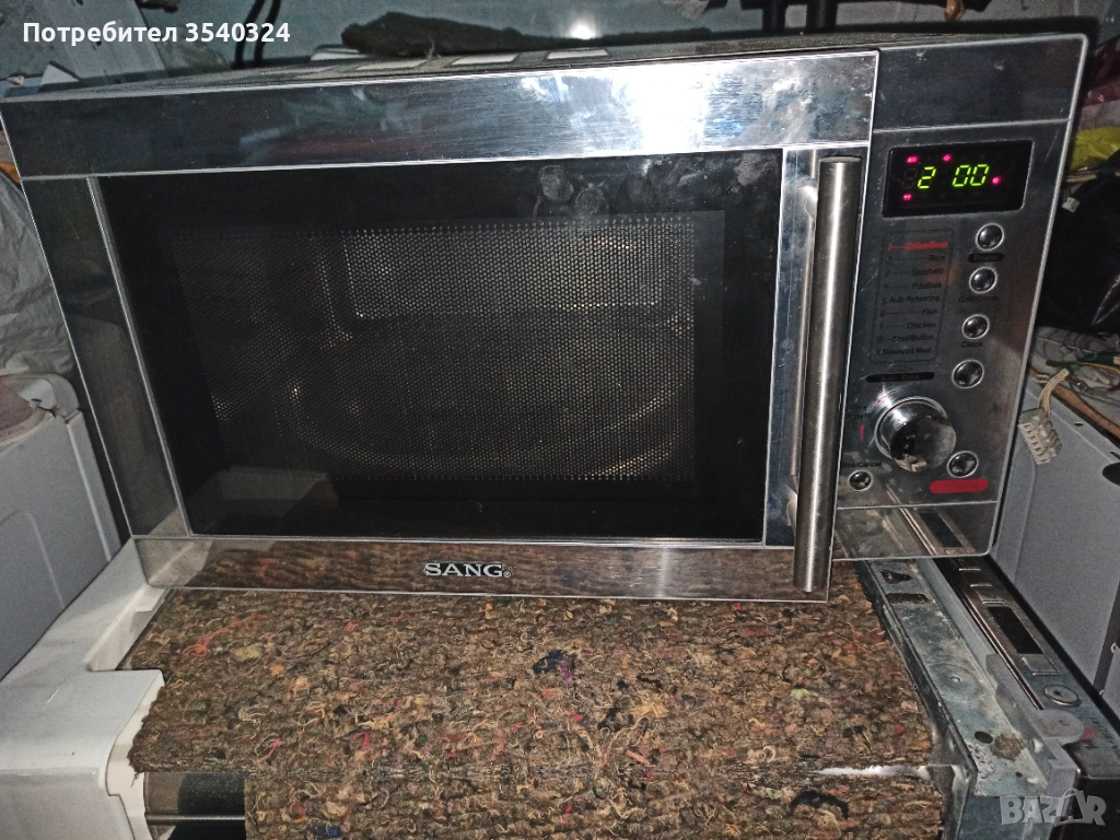 Микровълнова с грил, снимка 1