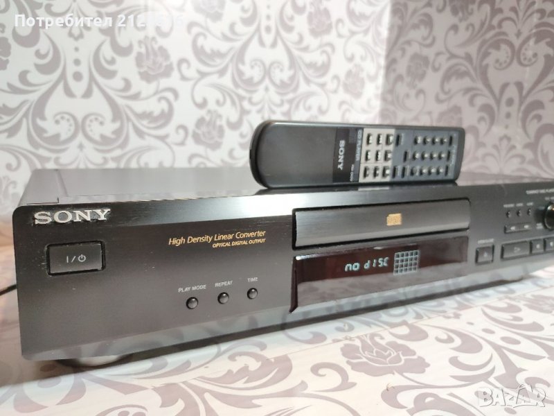 CD плейър SONY CDP-XE220 с оригинално дистанционно. , снимка 1