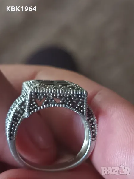 Сребърен пръстен7,4 гр, снимка 1