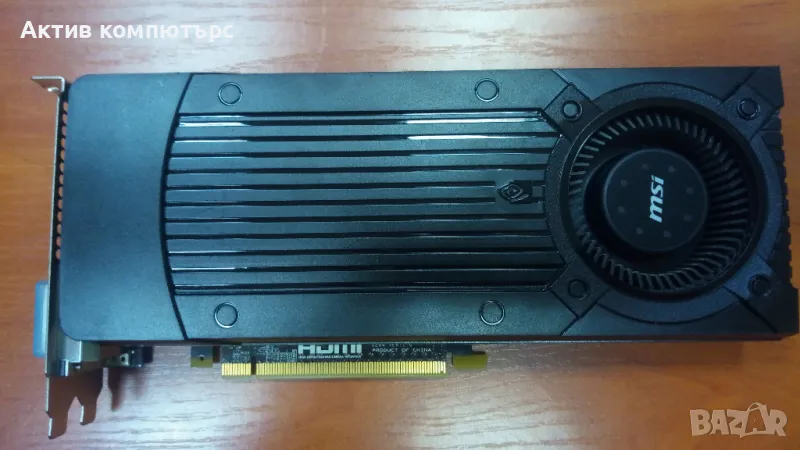 Видеокарта MSI GeForce GTX 760 OC 2048MB GDDR5 256-bit DVI-I DVI-D HDMI DP, снимка 1