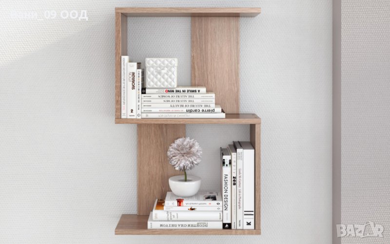 Стенна етажерка с елегантен дизайн , снимка 1