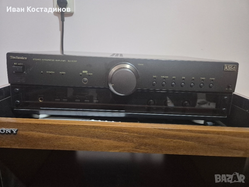 интегриран усилвател Technics su a707, снимка 1