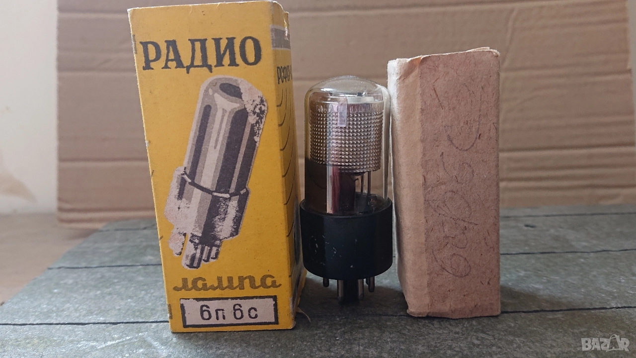 Нови радиолампи 6П6С, 6С5С, 6Ф5М. , снимка 1