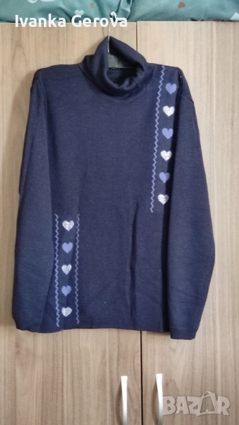 Дамска блуза,вълна и акрил от Италия , снимка 1