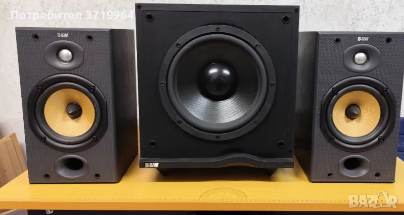 Тонколони и събуфер B&W 601 S2 & AWS 500, снимка 1