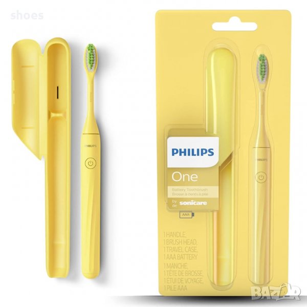 Philips One by Sonicare Оригинална електрическа четка за зъби Манго, снимка 1