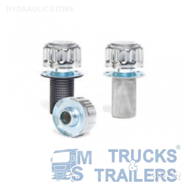 Капачка с цедка за хидравличен резервоар 1” VDK-045-M, снимка 1