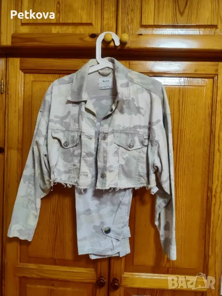 Дънков костюм на Bershka, снимка 1