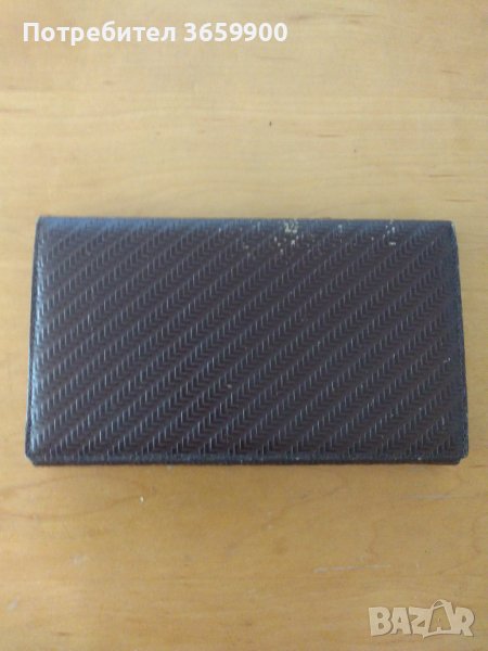 Дамски кожен портфейл Lancer, снимка 1