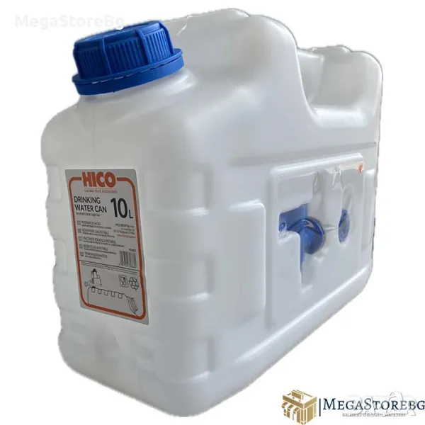 Туба за вода с пластмасов кран POJ001 (10 литра), снимка 1