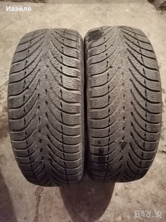 Продавам 2 броя зимни гуми 205.55.16 на 1 сезон дот 2019 Goodrch , снимка 1
