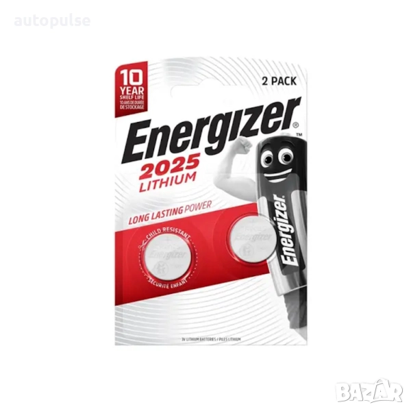 Батерии Energizer Lithium CR2025 2 бр., снимка 1