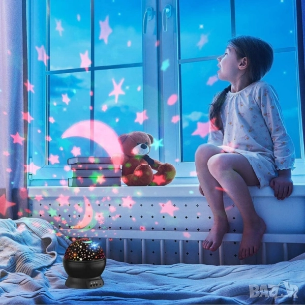 Нощна лампа детски планетариум, снимка 1