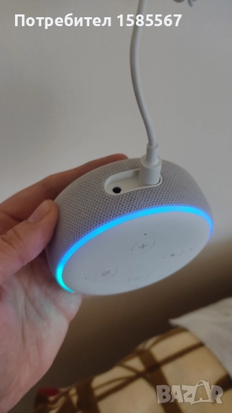 amazon echo 3 hey Alexa play music, снимка 1