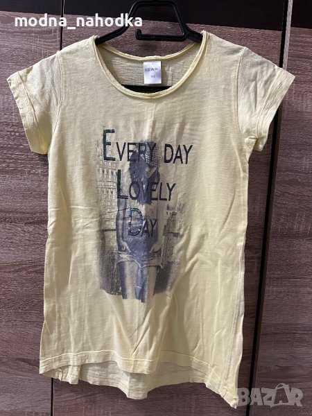 Жълта тениска, снимка 1