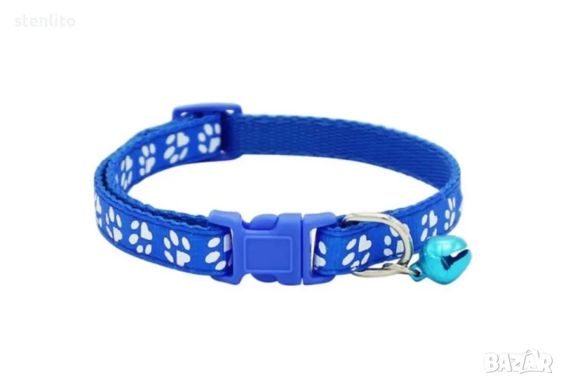 Регулируем нашийник за домашни любимци със звънец, снимка 1