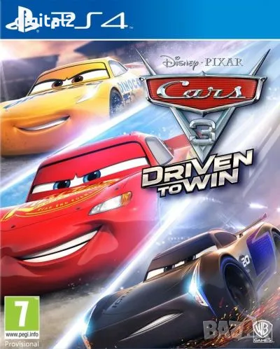 Игра Cars 3: Driven to Win (PS4) Playstation 4 PRO, PS4 , PS5 Нова, снимка 1