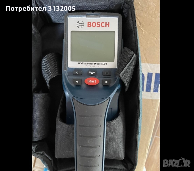 Детектор / Скенер Wallscanner BOSCH D-tect 150 Professional, снимка 1