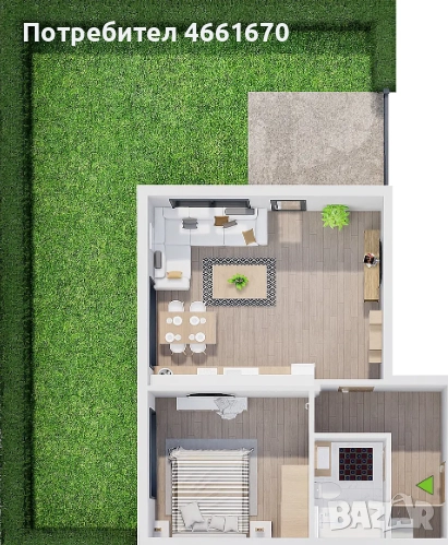 Двустаен апартамент в Прослав! , снимка 1