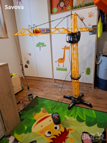 Голям кран Dickie toys с дистанционно, снимка 1