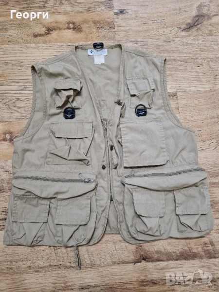 Мъжки елек с много джобове Columbia Размер S.M, снимка 1