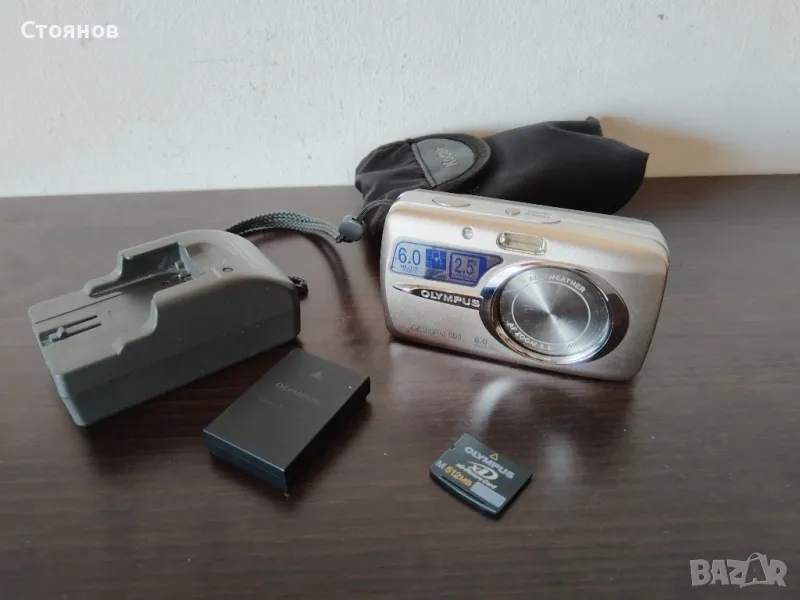 OLYMPUS Mju Stylus 600 6MP x 3 Optical Zoom, снимка 1