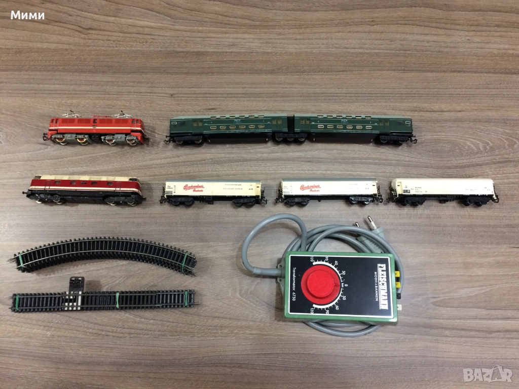 Влакчета Пико, 2 комплекта, в мащаб ТТ + захранвания., снимка 1