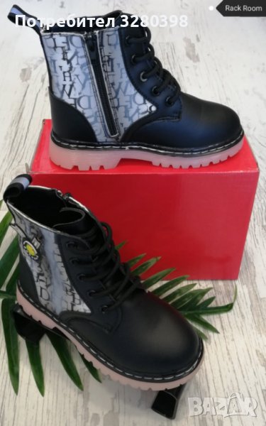 Детски боти с цип и връзки, снимка 1