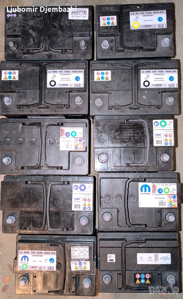 Акумулатор AGM Старт/Стоп, снимка 1