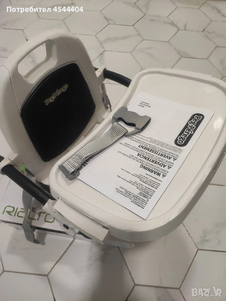 Бебешко столче за хранене "Peg-Perego", снимка 1