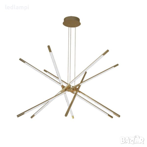 LED Полилей 50W Златен Топло Бяла Светлина, снимка 1