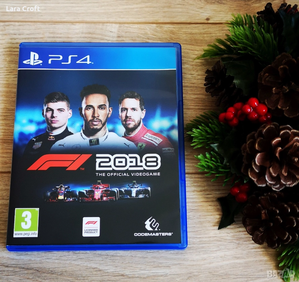 PS4 F1 2018 Формула Formula 1 PlayStation Плейстейшън, снимка 1