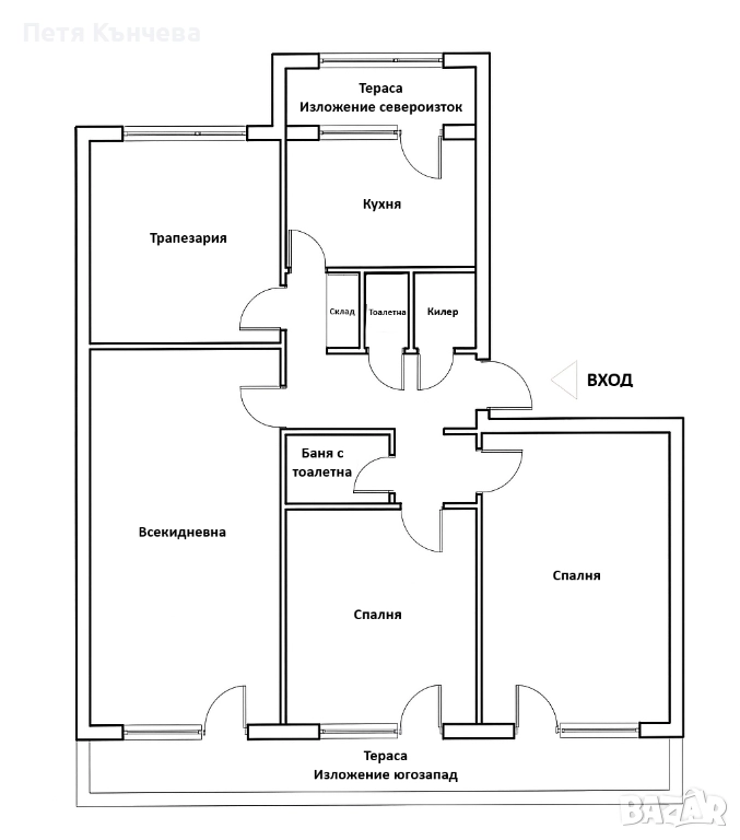 Многостаен апартамент от собственик, снимка 1