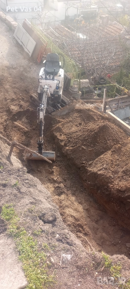 Предлагаме услуги с мини багер и мини дъмпер., снимка 1