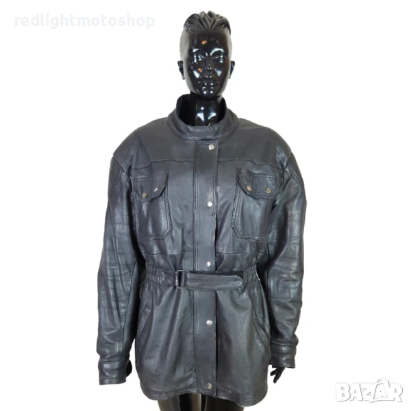 📌 5229 Дамско кожено мото яке | Размер M | 90 лв., снимка 1