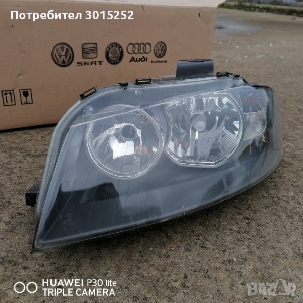 Фар ляв за Ауди А4, 2000-2004г, снимка 1