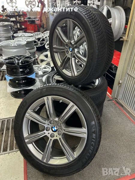 Джанти с Зимни Гуми 20 Цола BMW X5 G05 X6 G06 275/45/20 Michelin RSC *, снимка 1