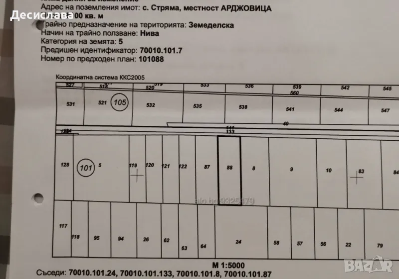 Парцел в с.Стряма, снимка 1