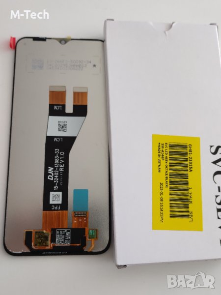 Оригинален Дисплей Samsung A14 5G A146P(A14 5G 2023) BLACK (SMALL CONNECTOR) NF, снимка 1