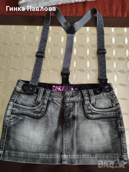 Дънкена пола- № 38 Onli, снимка 1