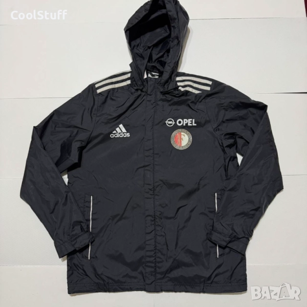 Adidas Feyenoord Rotterdam Фейнорд Ротердам Тренировъчно Детско Футболно Яке Размер 13\14 Години, снимка 1