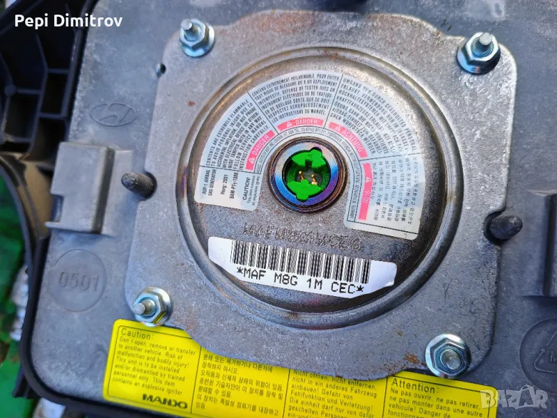 Аербег аирбег Airbag за Hyundai, Matrix I, 2001 - 2008г., снимка 1