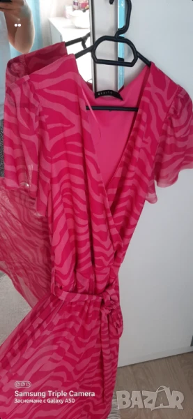 Розови рокли С размер, снимка 1