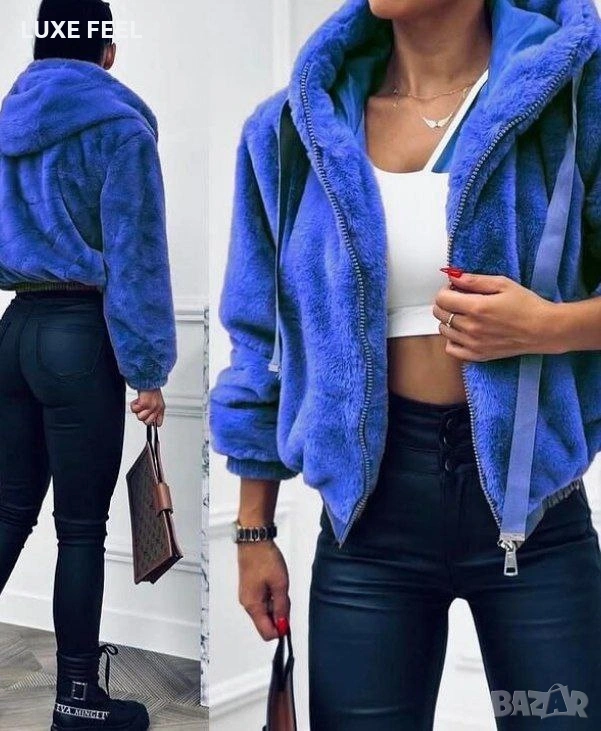 Дамски Пухено Яке ⚜️, снимка 1