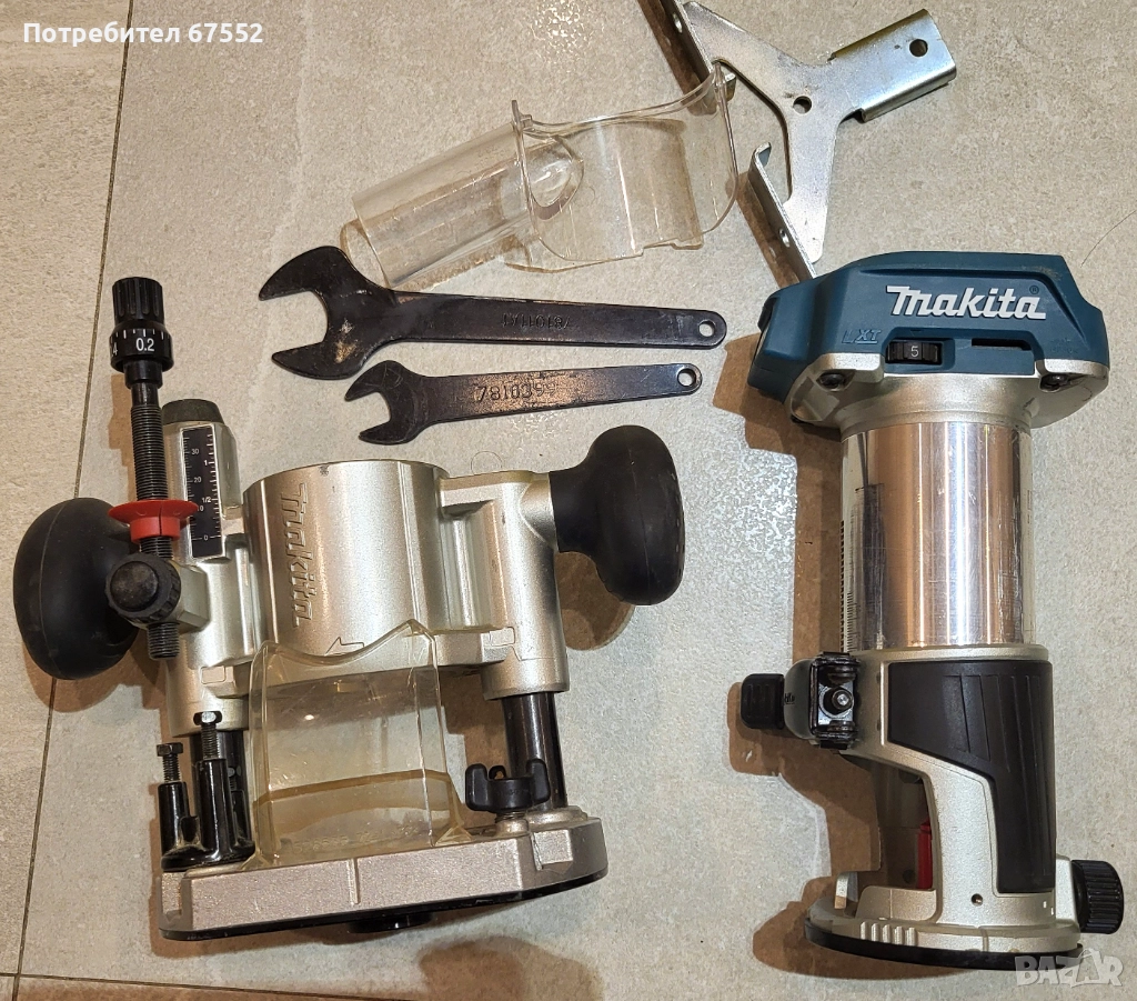 Безчеткова комбинирана фреза Makita DRT50. Без батерии и зарядно!, снимка 1