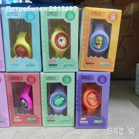 Детска играчка часовник против комари със светлинен ефект, снимка 3 - Други - 53868237