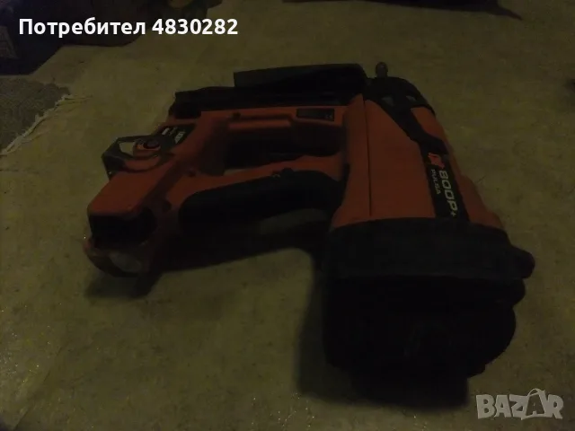 пистолет такер за пирони в бетон и метал Spit pulsa 800 Р+ , снимка 3 - Такери - 55741291