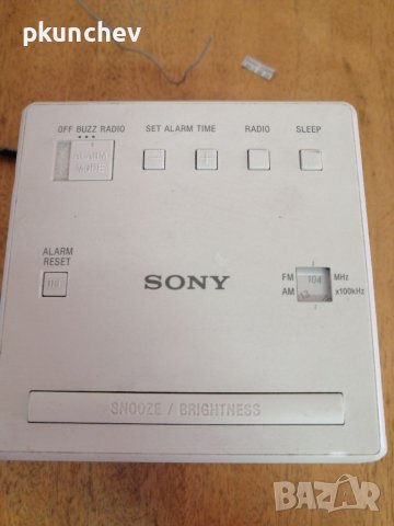 Радиочасовник Sony ICF-C1 - White, снимка 8 - Радиокасетофони, транзистори - 41849902