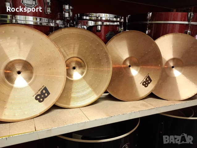 Sabian B8 Фус чинели 14" и Краш 18", снимка 4 - Ударни инструменти - 52880342